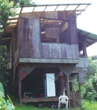 3カ月間すごした電気も水道も無い小屋